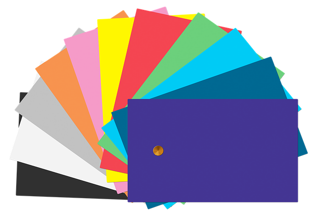 vzorkovnice barev