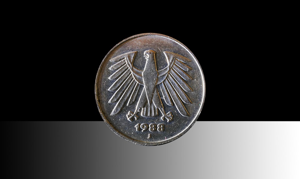 německá mince