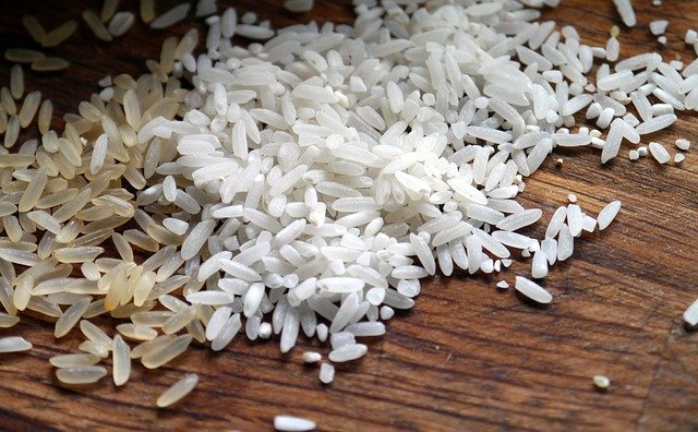 Rýže se dá krásně vysát